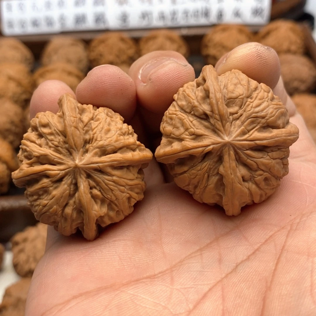 吊坠文玩核桃38尺 全品雨花石正四棱 69