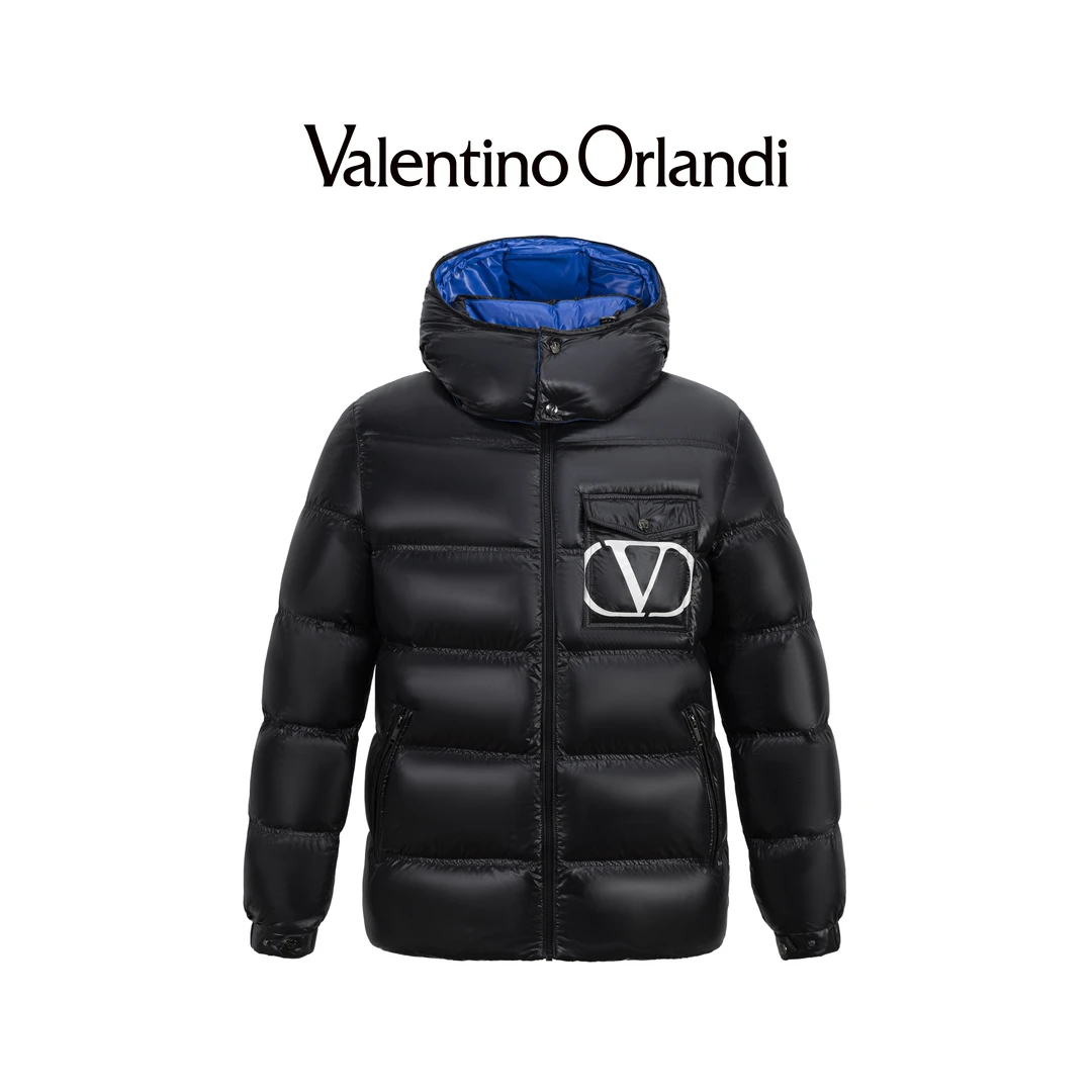 冬男内里撞色保暖潮流羽绒服