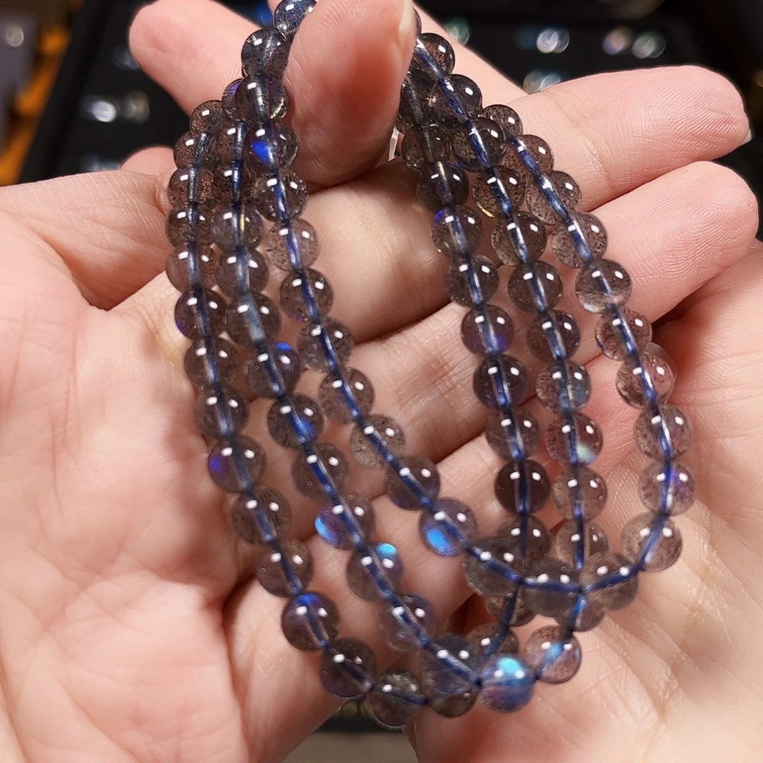 未镶嵌手链长石5.8左右