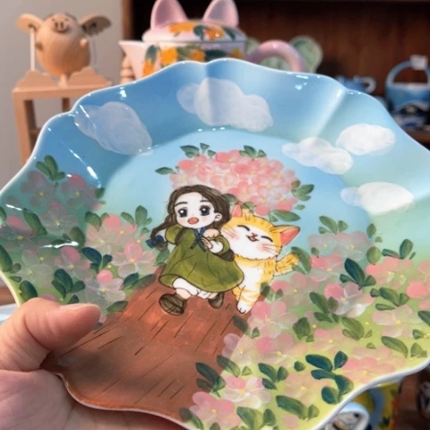 炉景德镇釉下手绘陶瓷