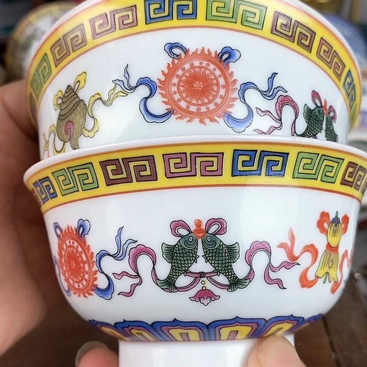 景德镇陶瓷藏式茶碗