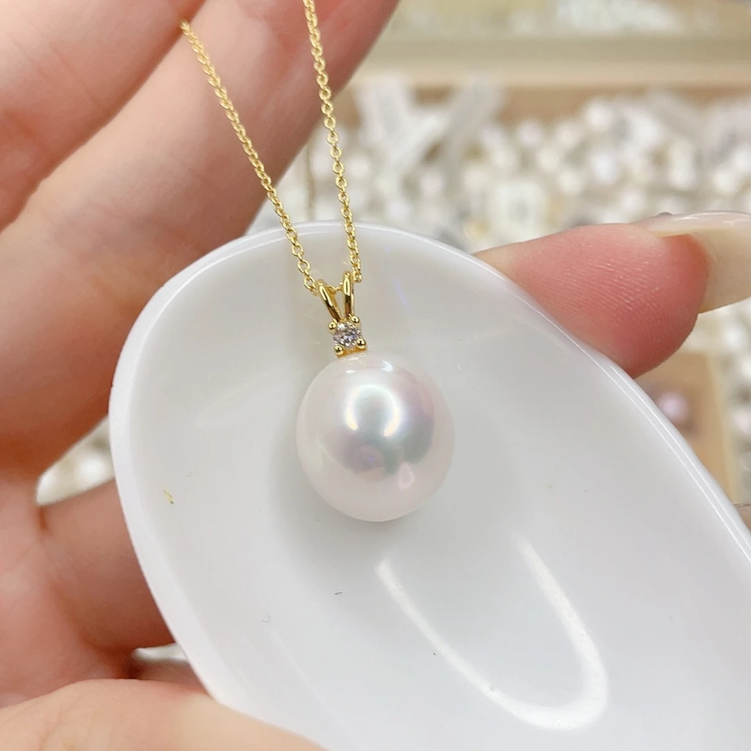 淡水珍珠未镶嵌吊坠(赠链)