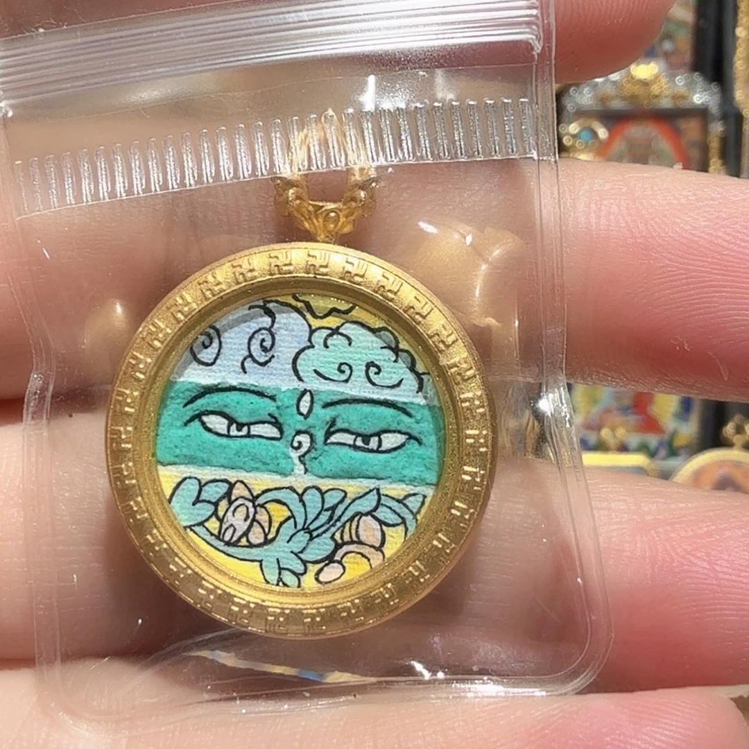 螺***钉吊坠纯手绘各种精美小长条
