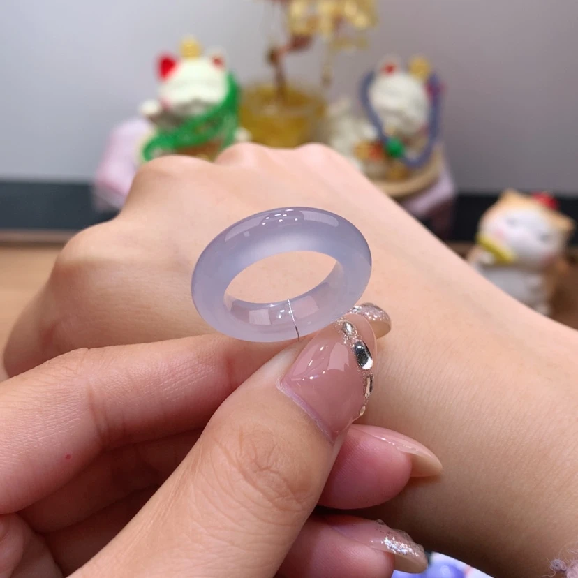 【闪购商品】未镶嵌戒指翡翠12号（新品）