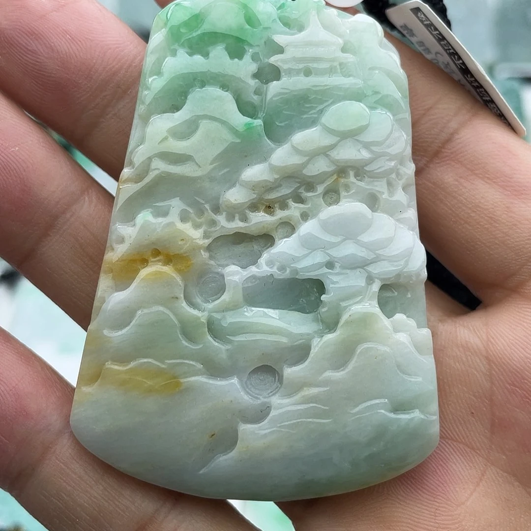 颈饰未镶嵌翡翠翡翠