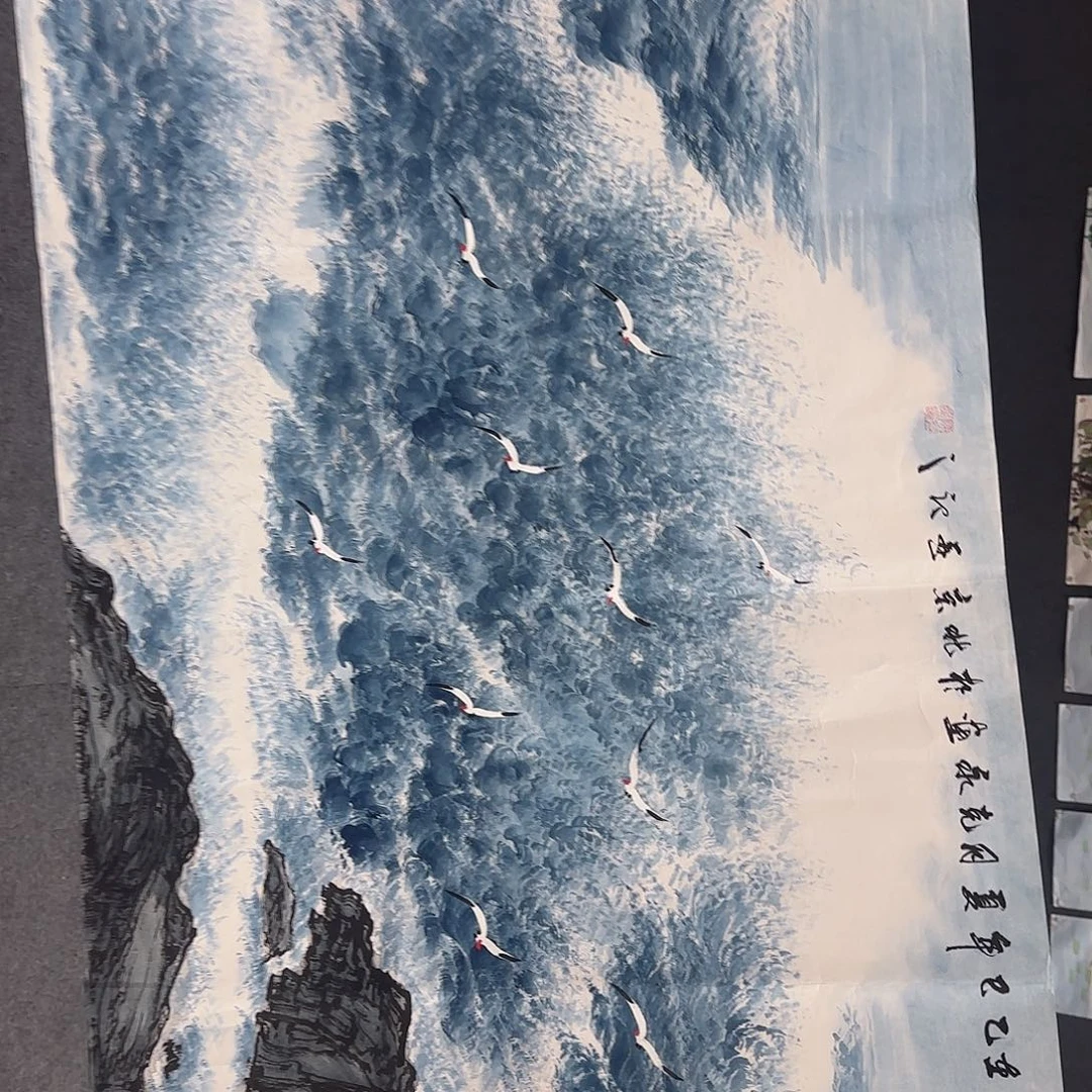 客厅好看的一幅画在这里