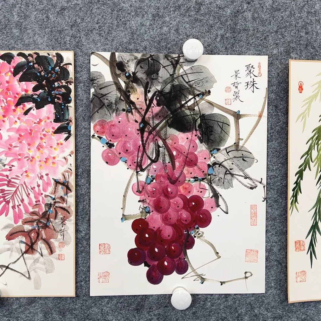 纸本（f31345）聚珠 书画