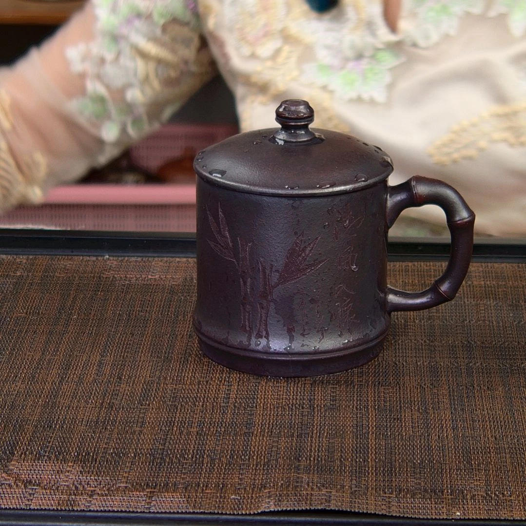 茶杯紫砂高货放漏