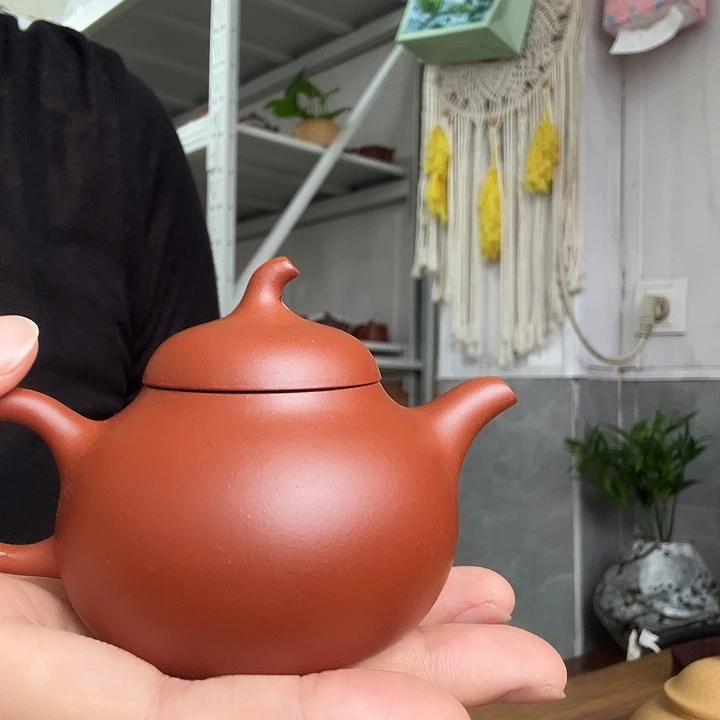 茶壶紫砂小红茄瓜120cc