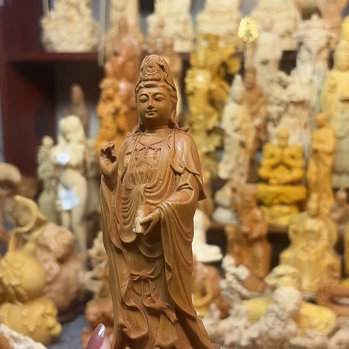 柏木（崖柏） 崖柏瑕疵观音