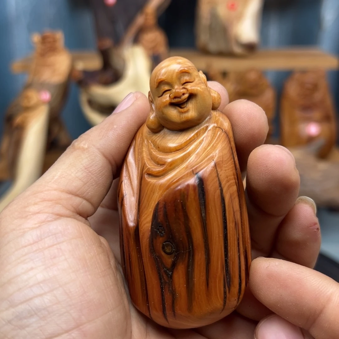 木东*崖柏木摆件手把件