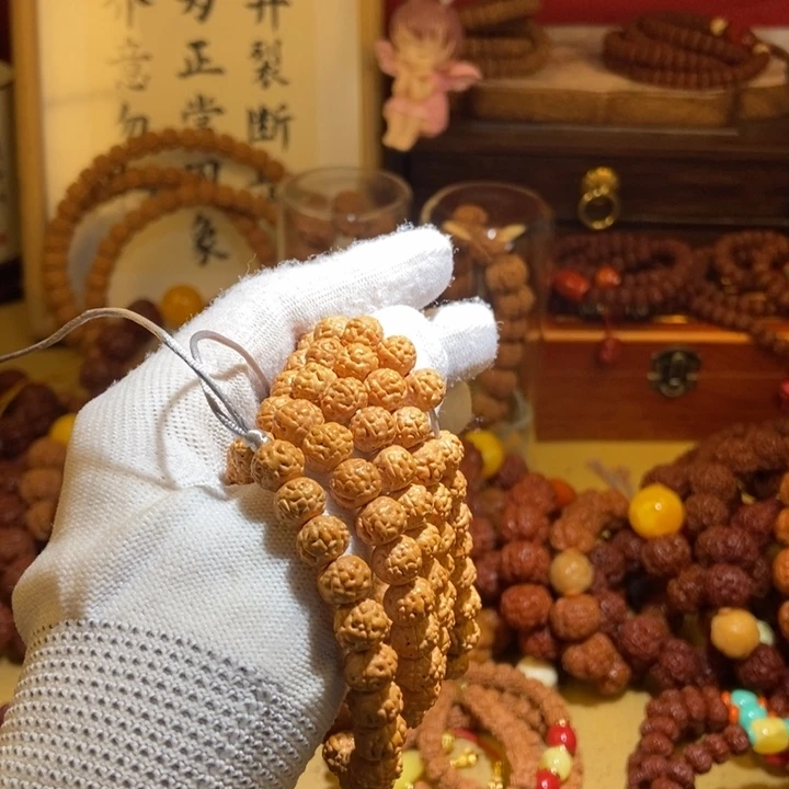 吊坠金刚菩提86原籽108金蟾