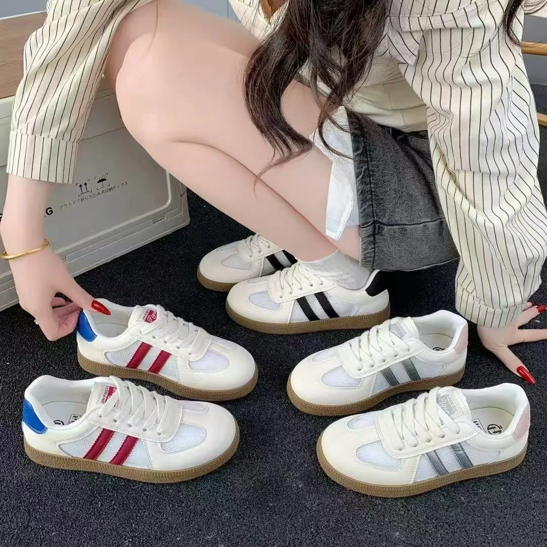 【坦姐严选 实体品质】网面透气薄款德训鞋女款新款夏季网鞋爆款D12