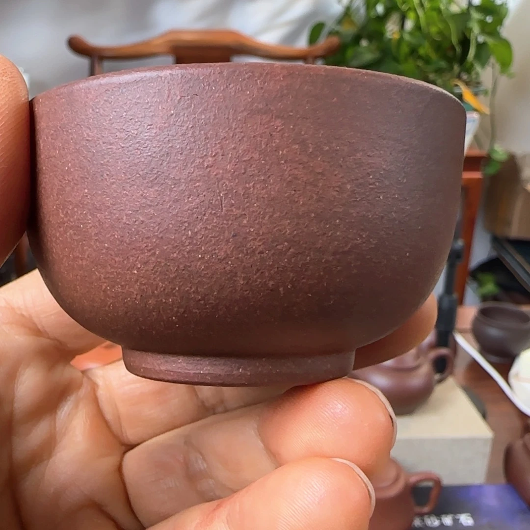 紫砂茶壶直身杯子