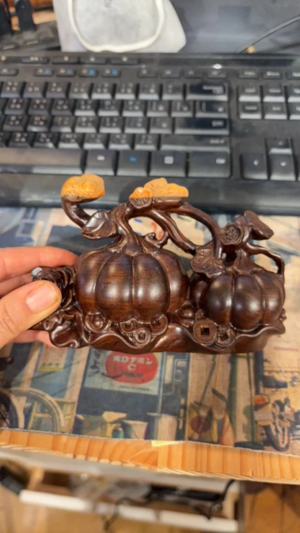 摆件/一物一拍/黑色南瓜