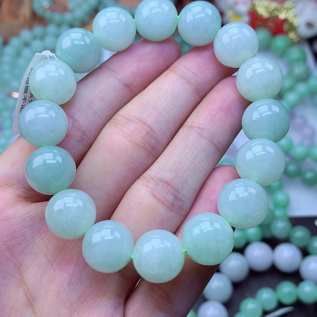 翡翠未镶嵌毛衣链卡13+