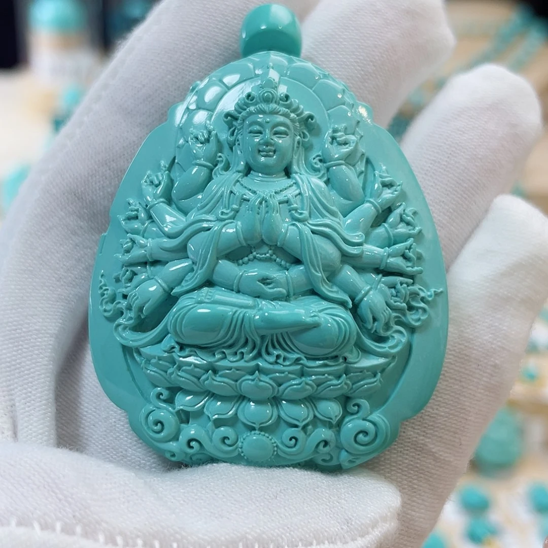 绿松石珠宝奇石未镶嵌