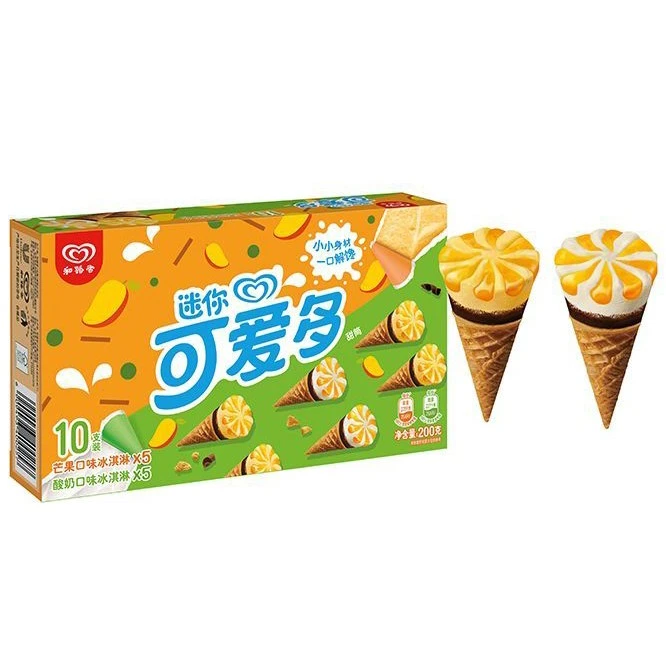 可爱多冰淇淋酸奶味 芒果味 200g(20g*10支*1盒)雪糕同城送雪糕同城配