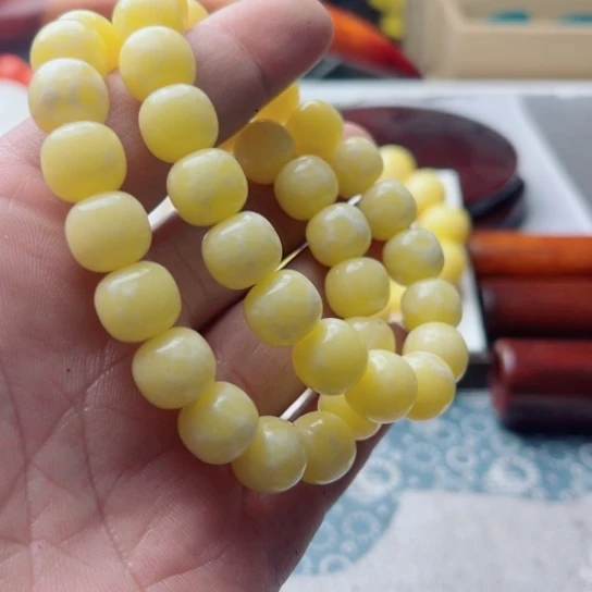 香香卡1.2黄色桶珠