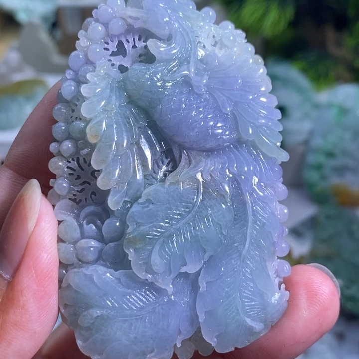 【闪购商品】翡翠挂件未镶嵌天***遥11111111111111111
