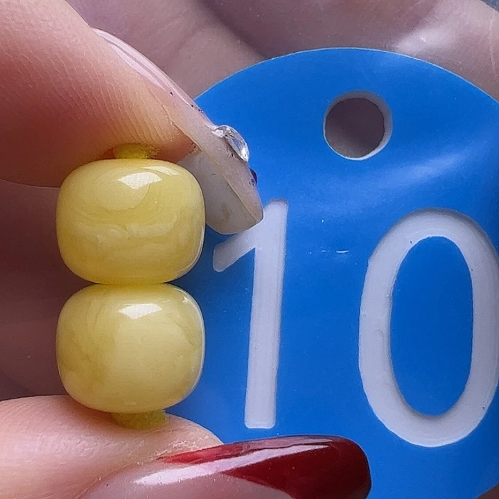 蜜蜡未镶嵌珠宝奇石9.2mm老型