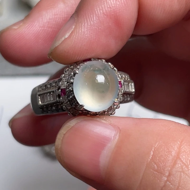 未镶嵌戒指翡翠缅甸天然翡翠