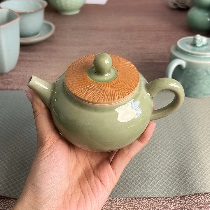 小米茶器龙泉青瓷