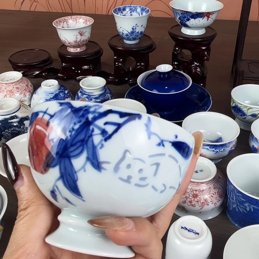 景德镇陶瓷杯杯杯