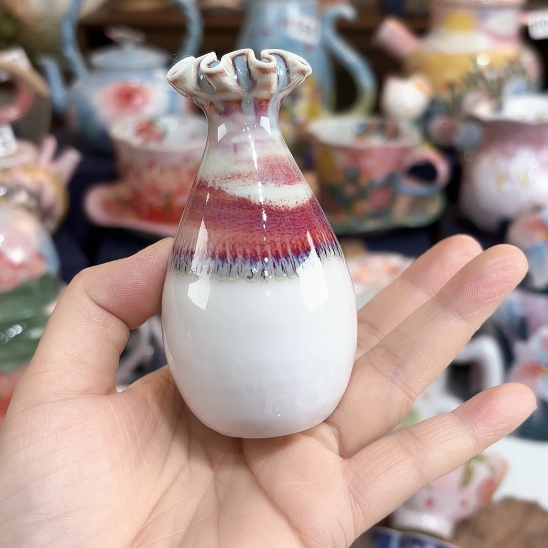 景德镇手绘高温釉下彩陶瓷茶具