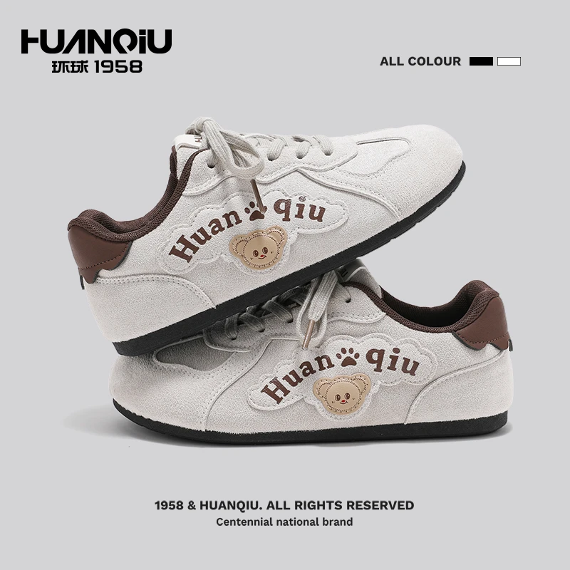 环球爆款内增高德训鞋复古百搭休闲鞋女时尚韩版潮流学生校园板鞋