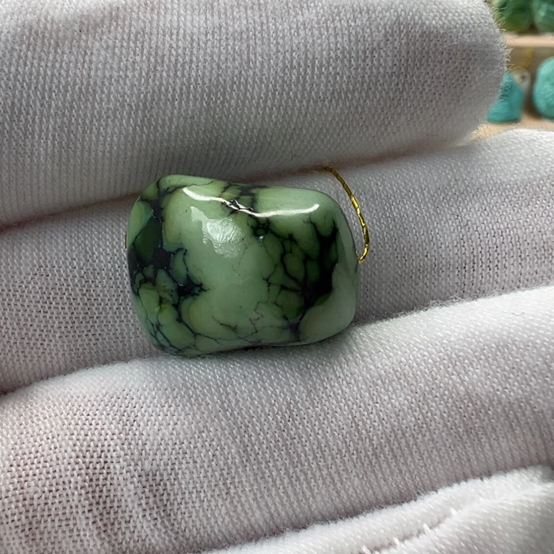 未镶嵌绿松石随形14.5mm