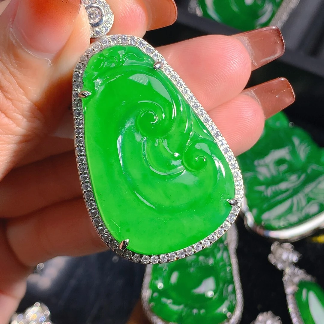 翡翠吊坠(不含链)未镶嵌