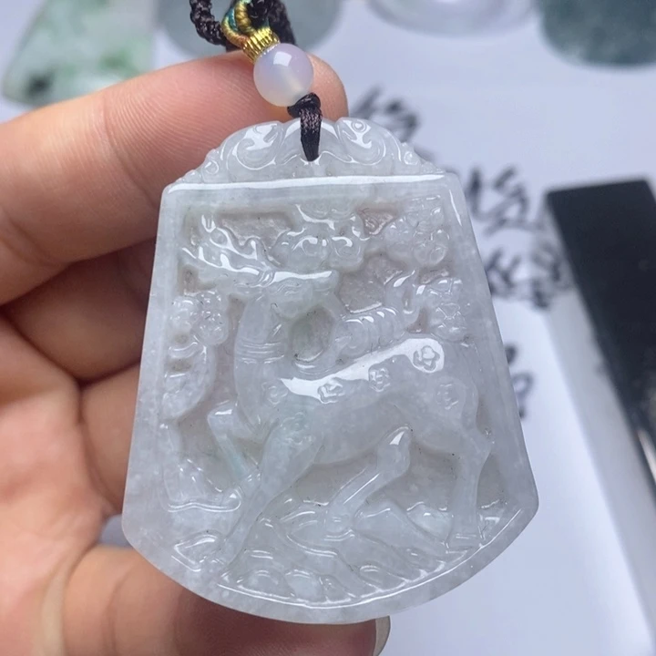 颈饰未镶嵌翡翠翡翠