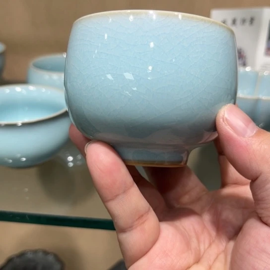 瓷片陶瓷茶具汝瓷茶具