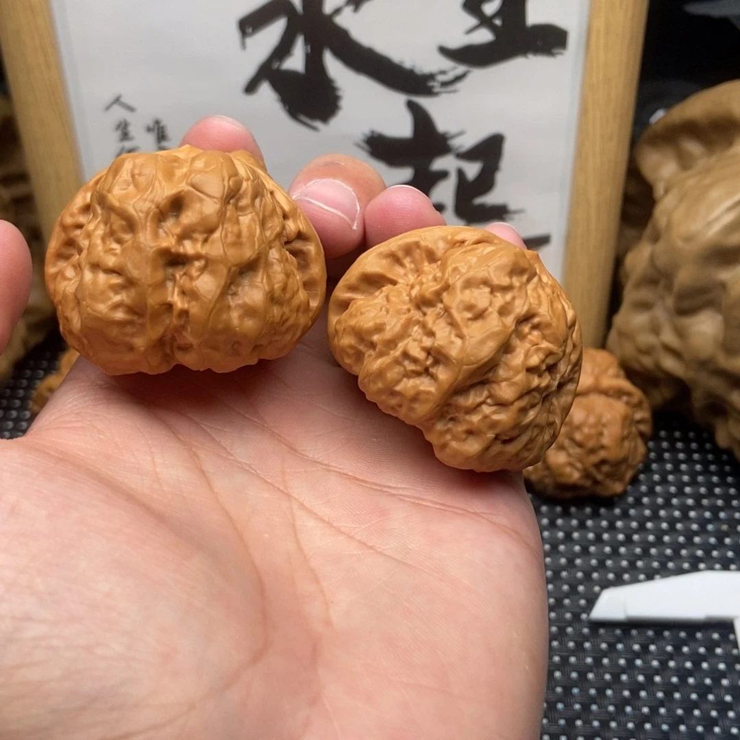把件文玩核桃45蛤蟆头