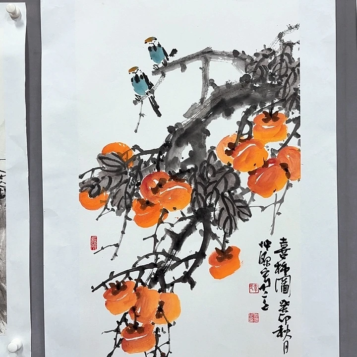 国画亲笔手绘放心去藏