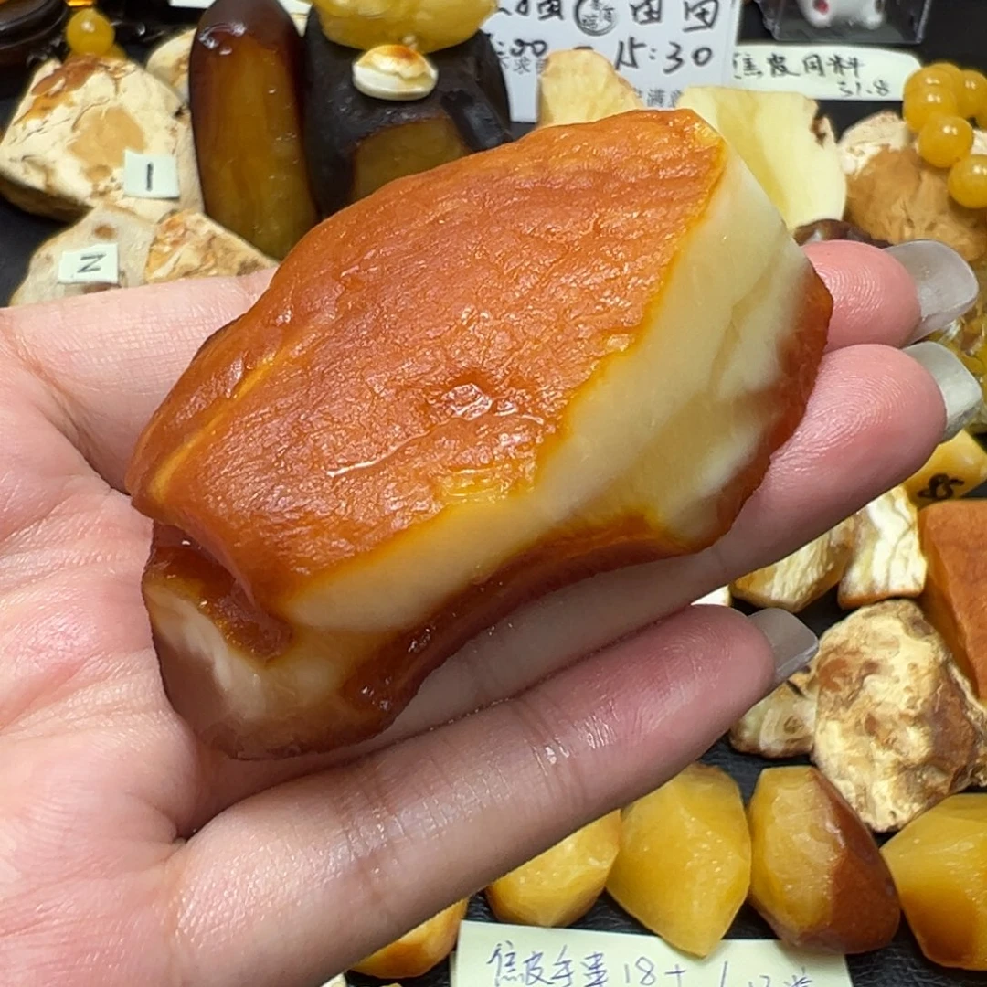 未镶嵌定制琥珀蜜蜡