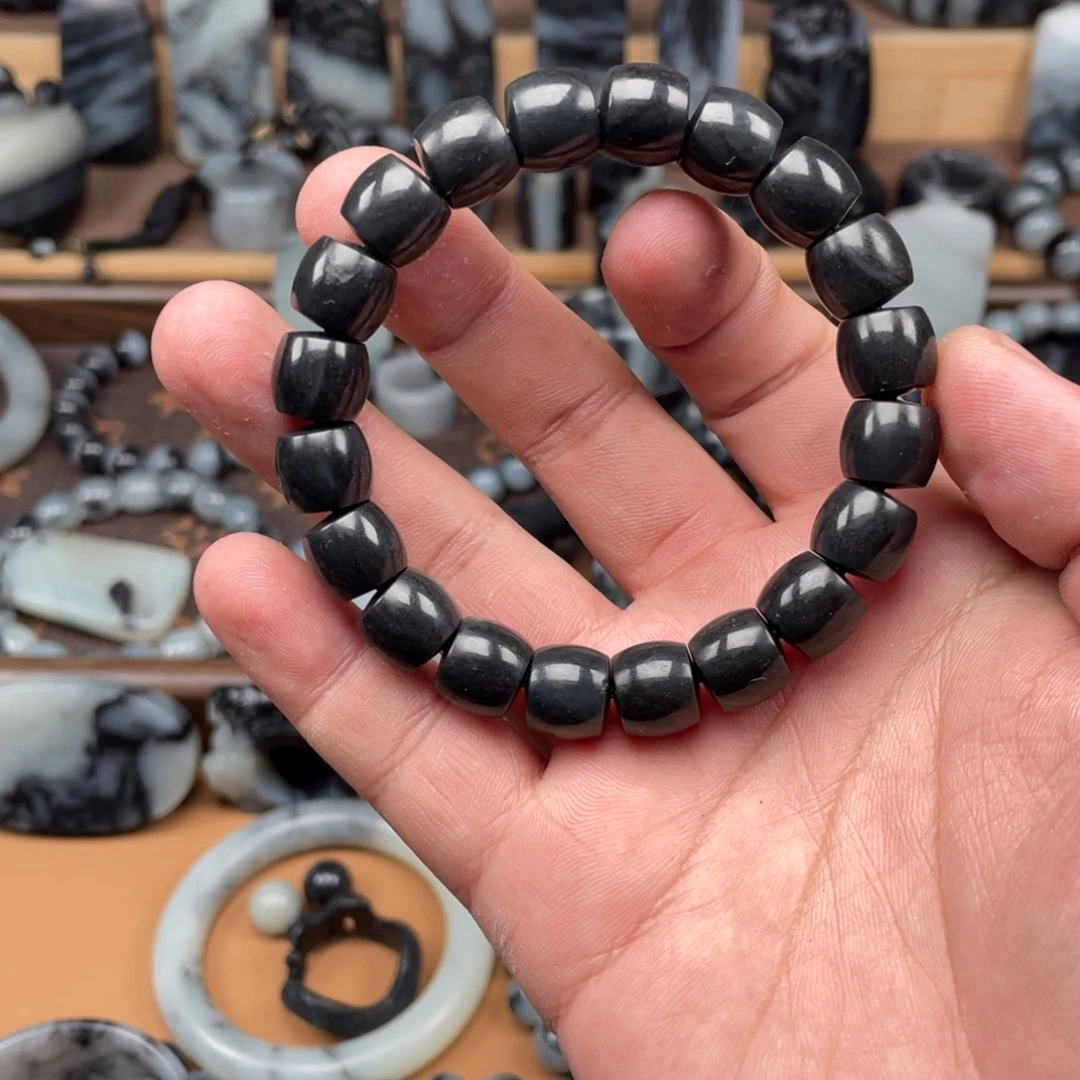 和田玉未镶嵌手串