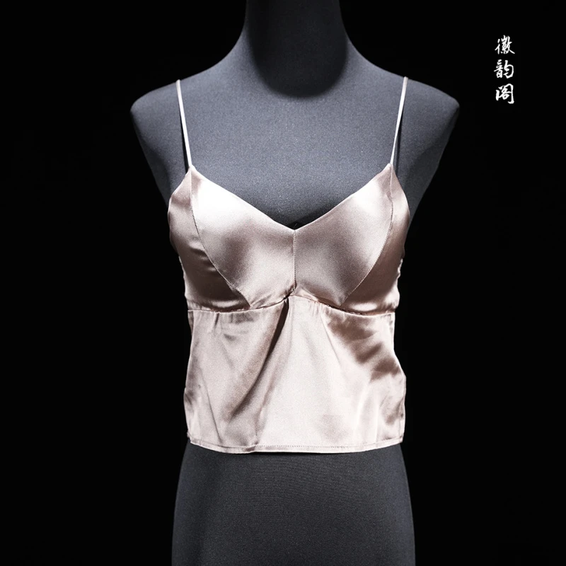 知凡 | 徽韵阁桑蚕丝薄款透气吊带背心