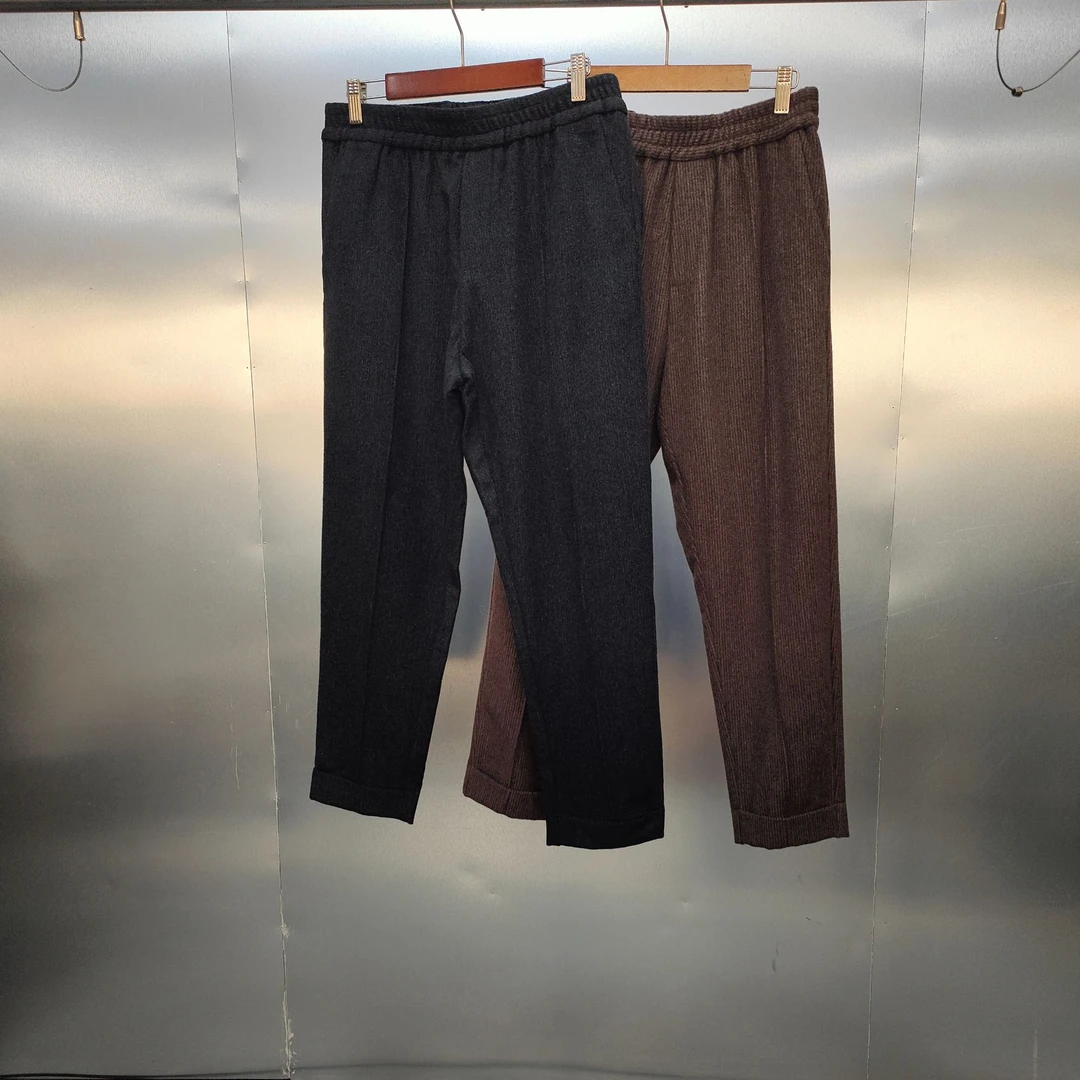 B06-122329-DAT纯色时尚百搭直筒休闲裤