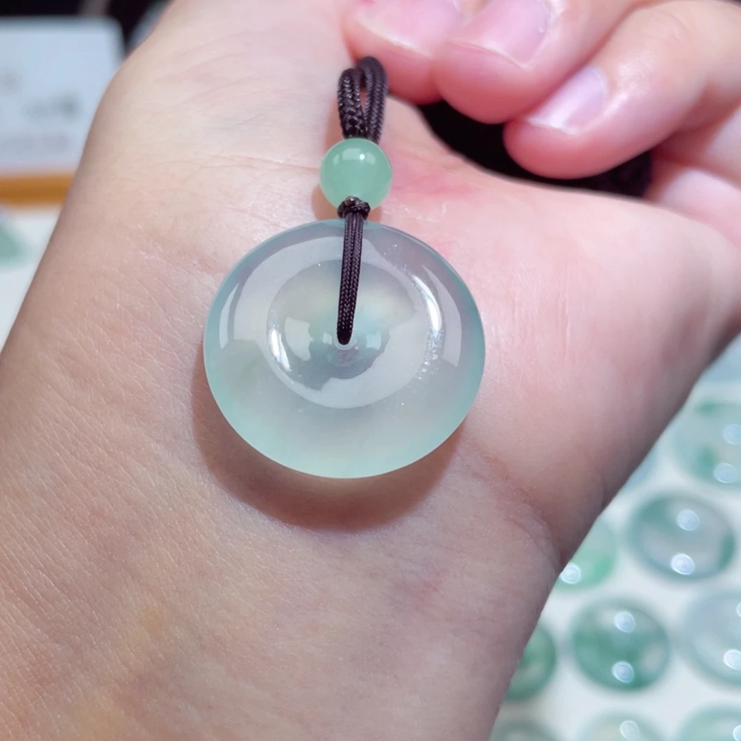 颈饰未镶嵌翡翠扣子