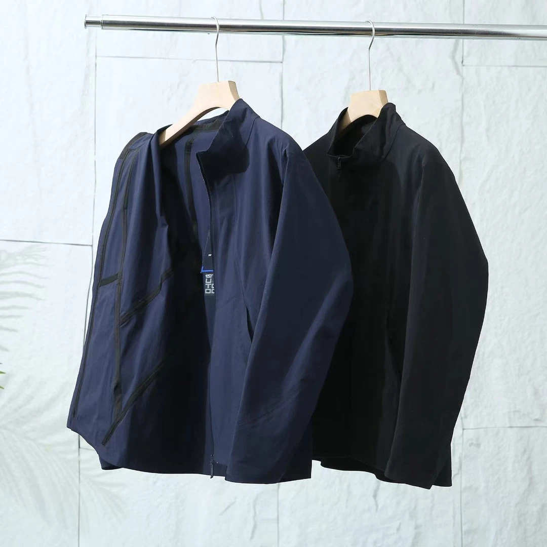 2025新款男士长袖时尚户外运动防水防风冲锋衣MT020