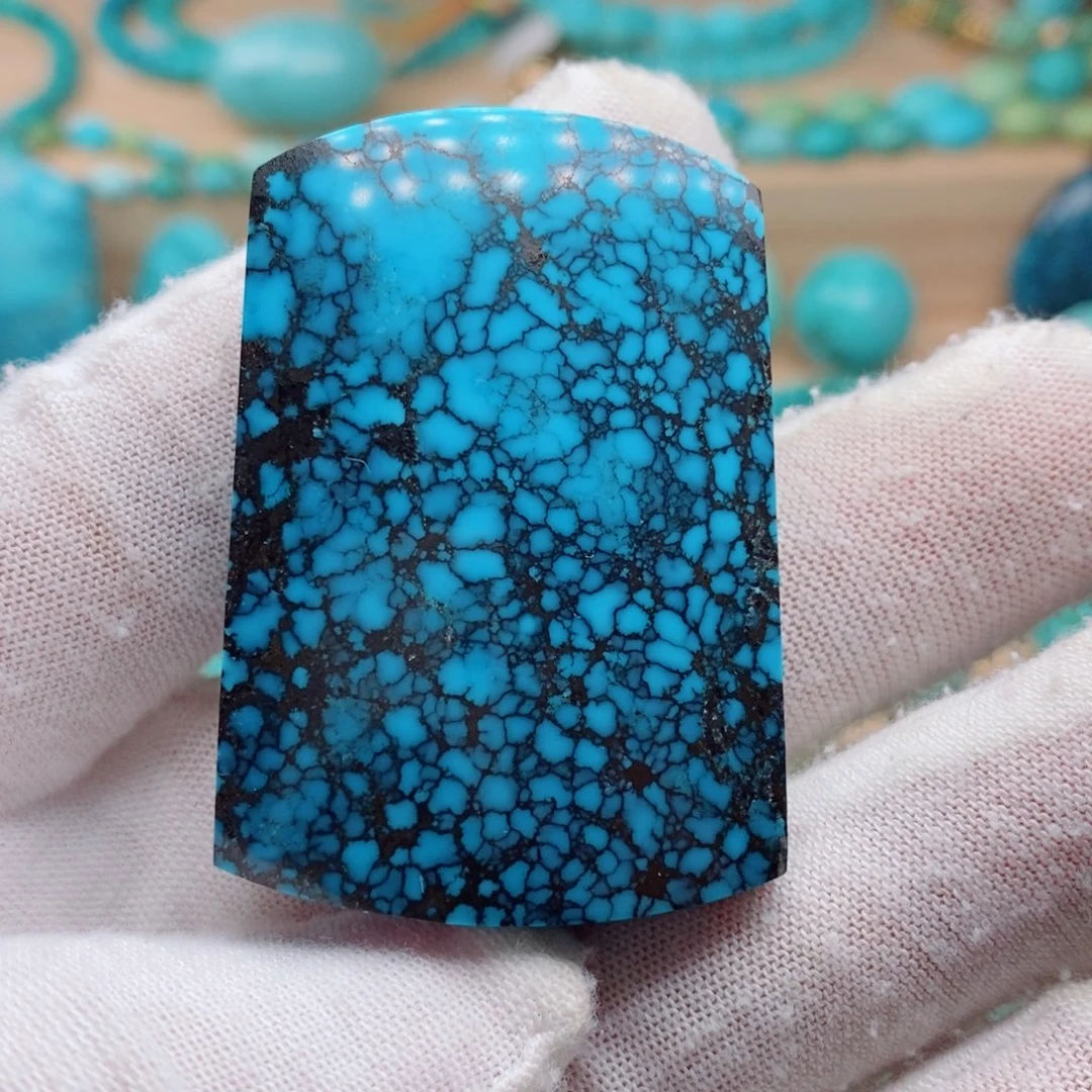 绿松石未镶嵌挂件