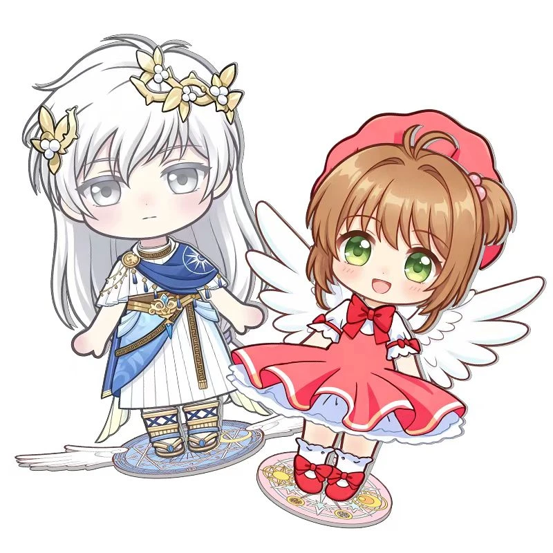 兔【抽抽】魔法衣橱 换装魔卡少女樱亚克力磁吸变装立牌盲盒 代拆