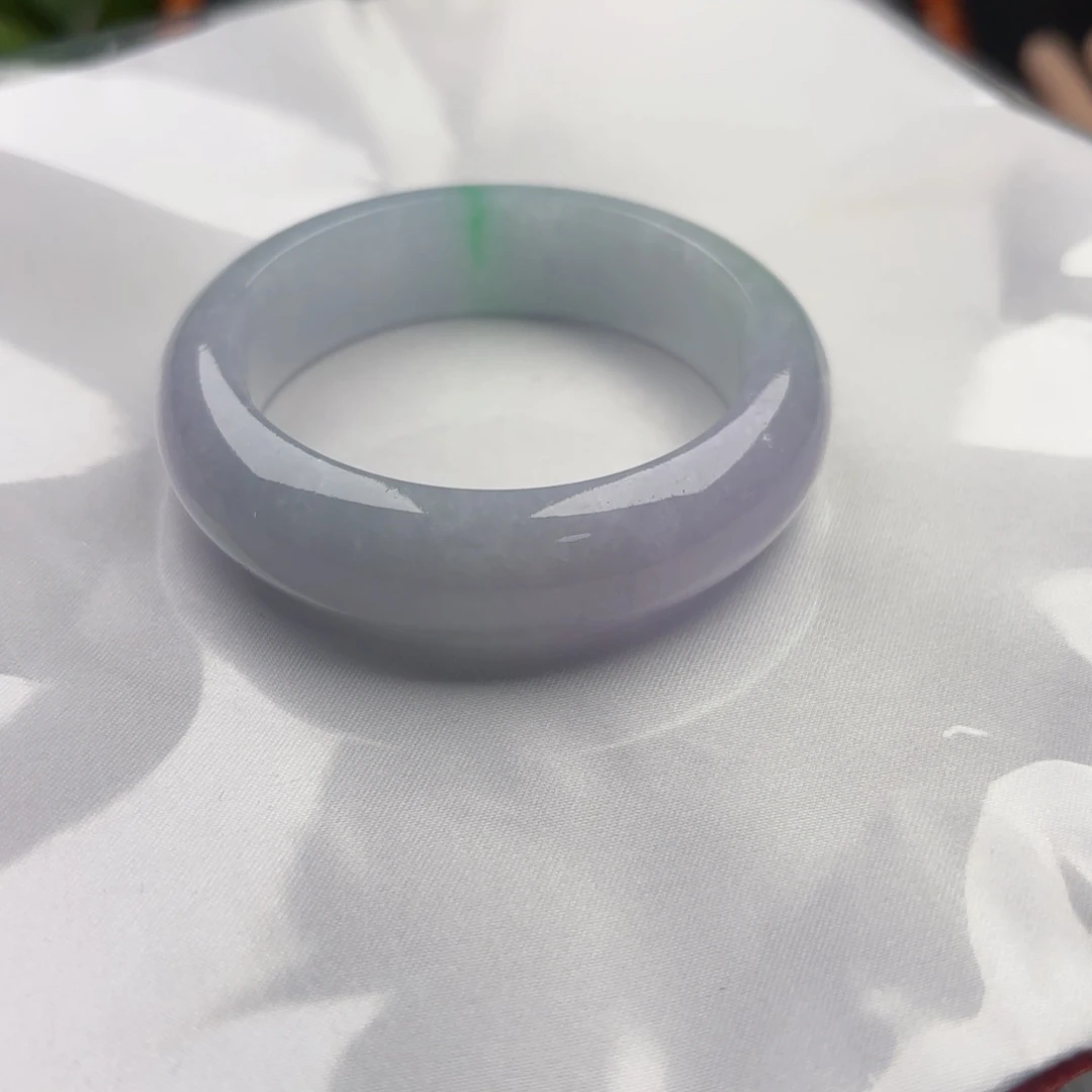 翡翠未镶嵌手镯5253 66