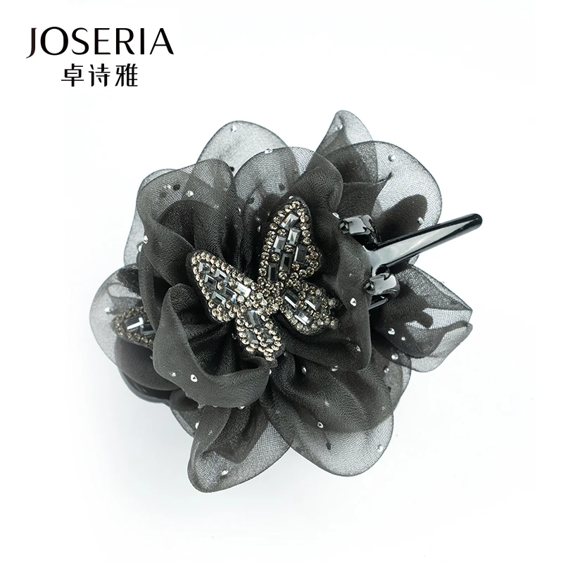 【赫本风】兰心蝶 温柔气质优雅抓夹FJ0109