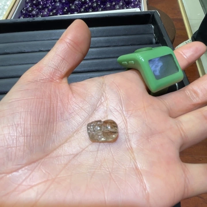 h***.手链未镶嵌烟晶超七皮丘打孔不退不换