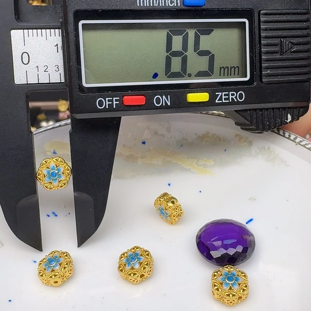 紫晶银S925镶嵌颈饰紫水晶925镶嵌42