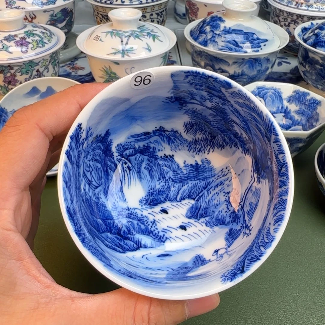 纯手工纯手绘茶具96