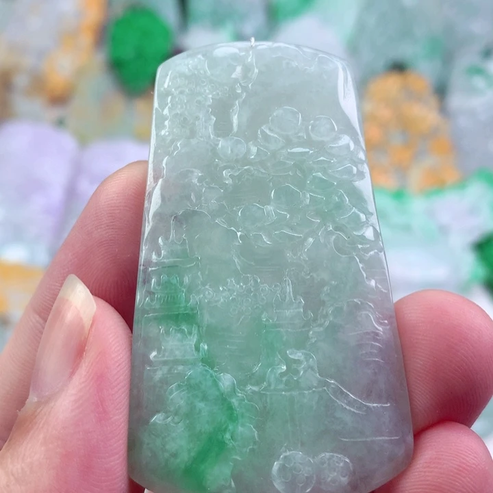 吊坠(不含链)未镶嵌翡翠